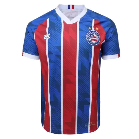 Camisa Bahia Away 23/24 - Azul e Vermelha