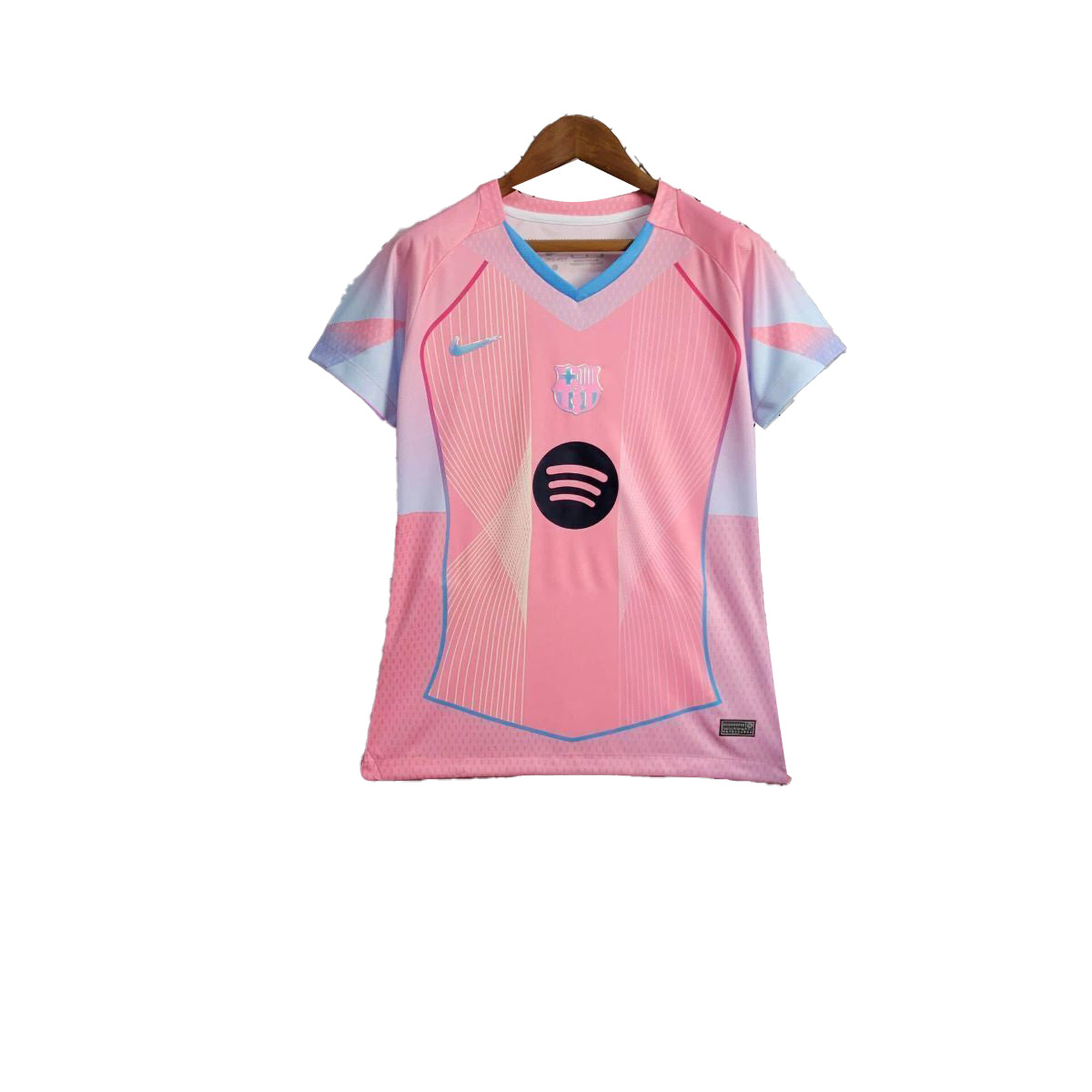 Camisa Barcelona Away 25/26 - Versão Feminina Baby Look
