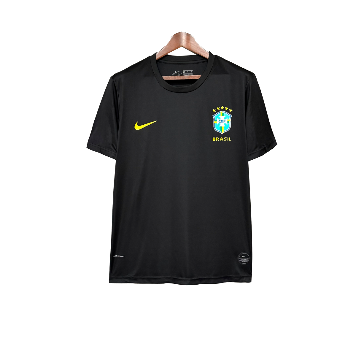 Camisa Brasil 2022 - Versão Retrô preta
