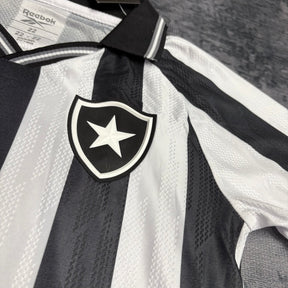 Conjunto Botafogo Home 25/26 - Preto e branco