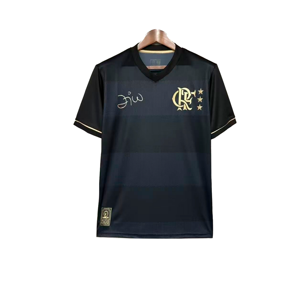 Camisa Flamengo Edição Especial Zico 25/26 - Preta