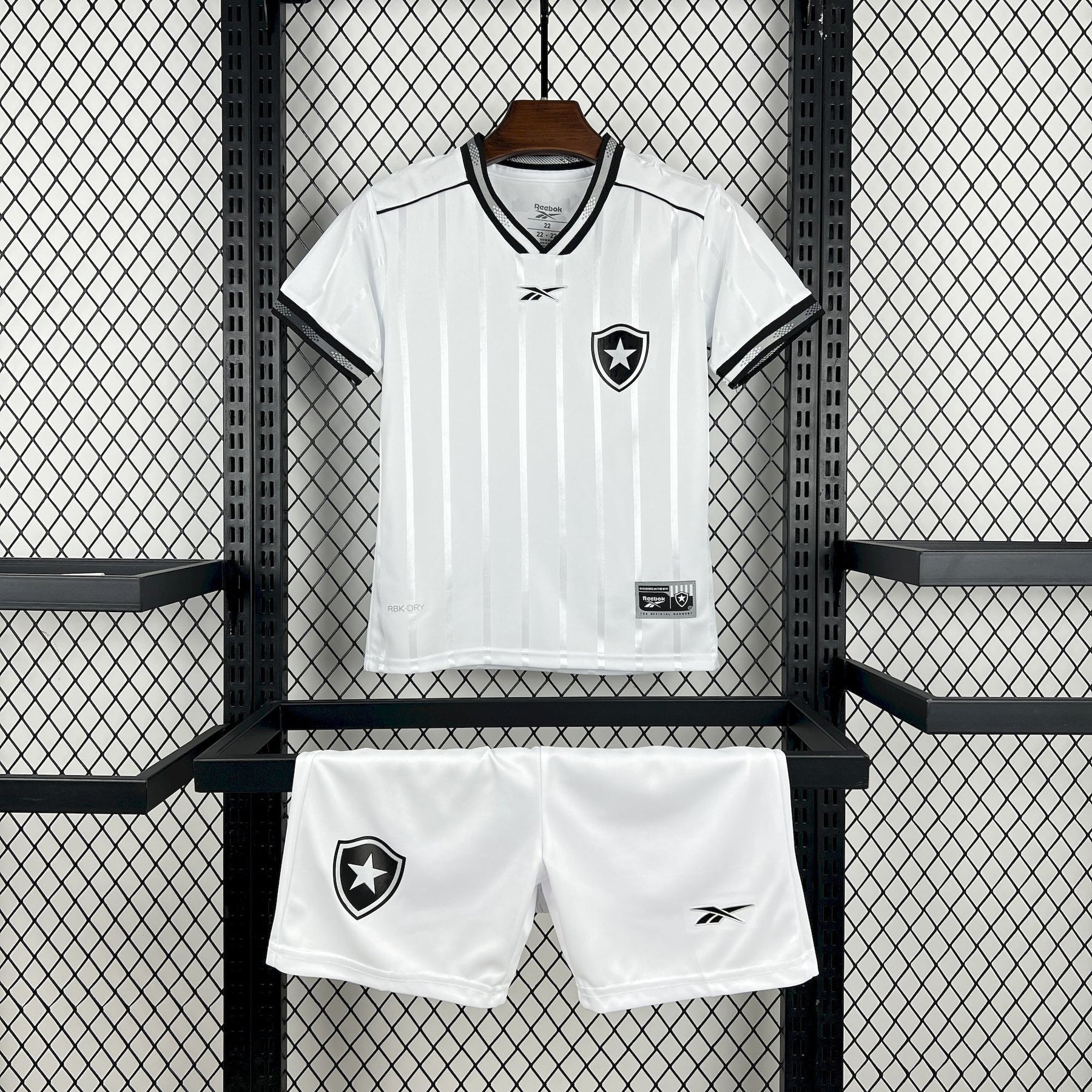 Conjunto Botafogo 25/26 - Preto e branco