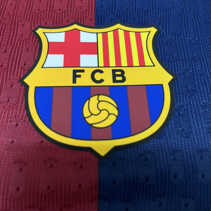 Camisa Barcelona Titular 2024/25 - Versão Jogador Spotify