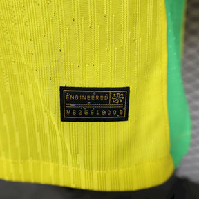 Camisa Brasil Titular 2025/26 - Versão Jogador Amarela