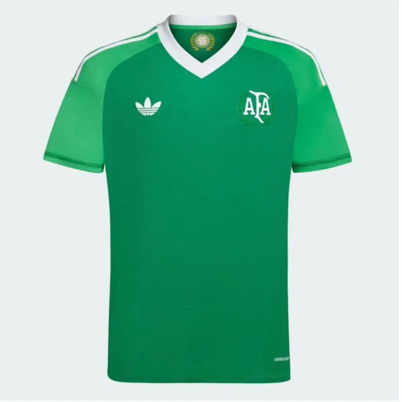 Camisa Argentina de Goleiro Edição Especial 2024/25 - Versão Jogador 50 Anos Verde