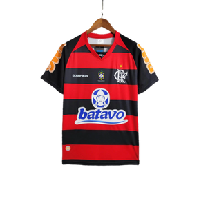 Camisa Retrô Flamengo Home I 2011 Olympikus Masculino Vermelho e Preto