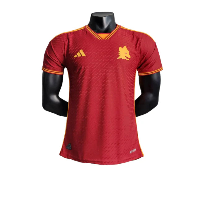 Camisa Roma I 23/24 Adidas Jogador Masculino Vermelho