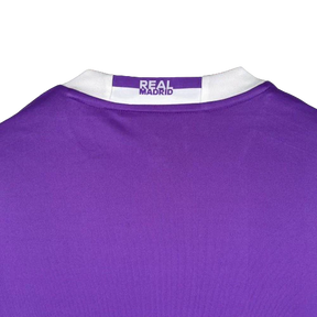 Camisa Retrô Real Madrid II Away Adidas 2016/17 Masculino  Roxo