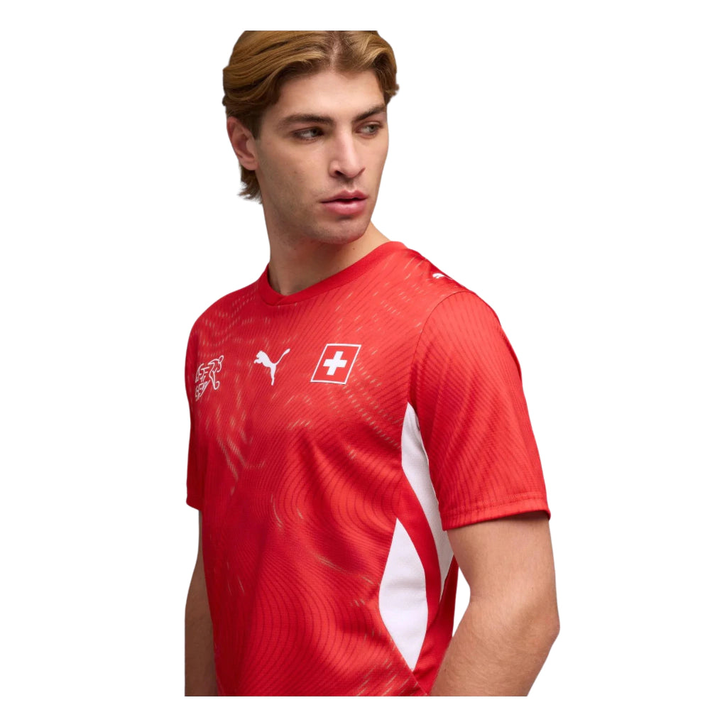 Camisa Suiça Home 26/27 - Vermelha