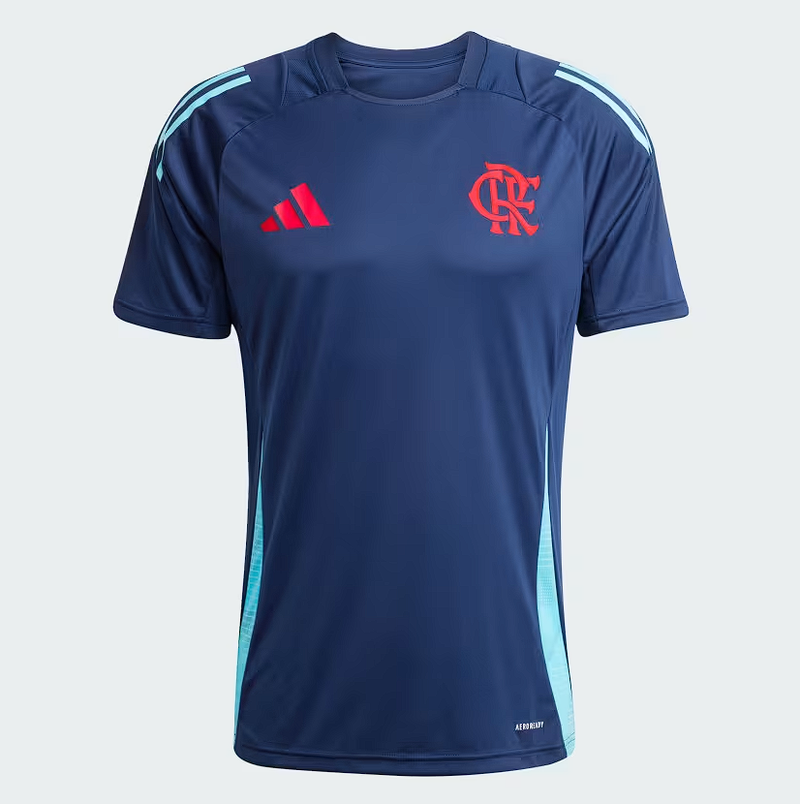 Camisa Flamengo de Treino 25/26 - Azul Escuro