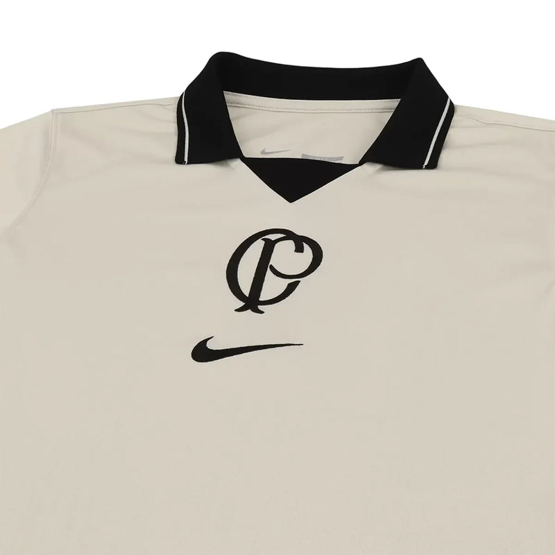 Camisa Corinthians Edição Especial 23/24 - Versão Feminina Baby Look Bege