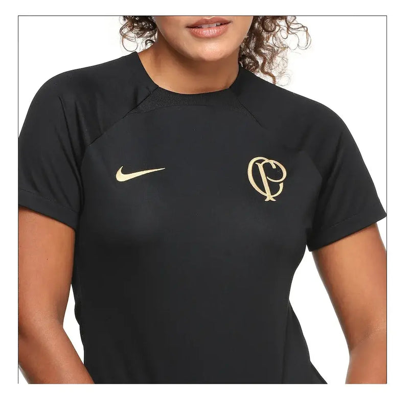 Camisa Corinthians de Treino 22/23 - Versão Feminina Baby Look