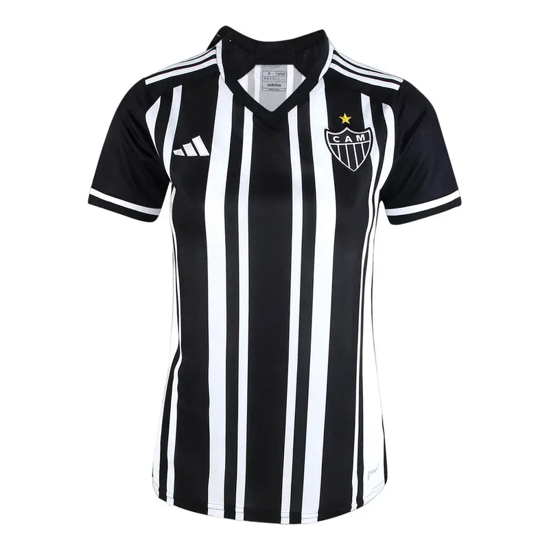 Camisa Atlético Mineiro Titular 23/24 - Versão Feminina Baby Look