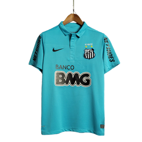 Camisa Santos Nike III 2012/13 - Versão Retrô Azul Neymar Jr