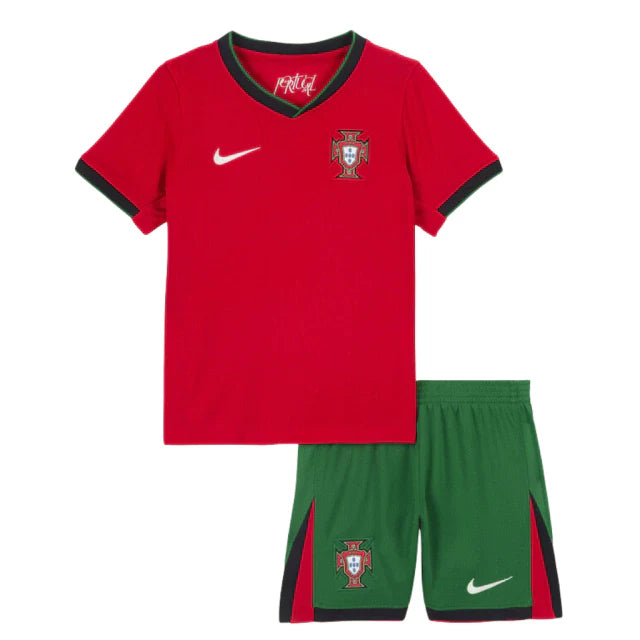 Conjunto Infantil Portugal I 2024 - Vermelho