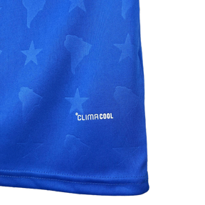 Cropped Cruzeiro Titular 26/27 - Versão Feminina Azul