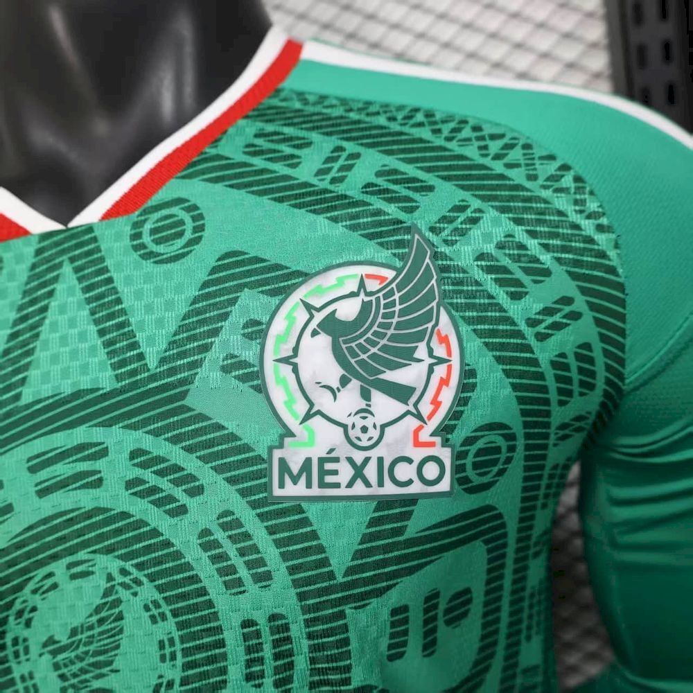 Camisa México Manga Longa 2026/27 - Versão Jogador