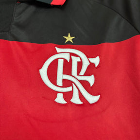 Camisa CRF Home 26/27 Manga Longa - Preta e Vermelha