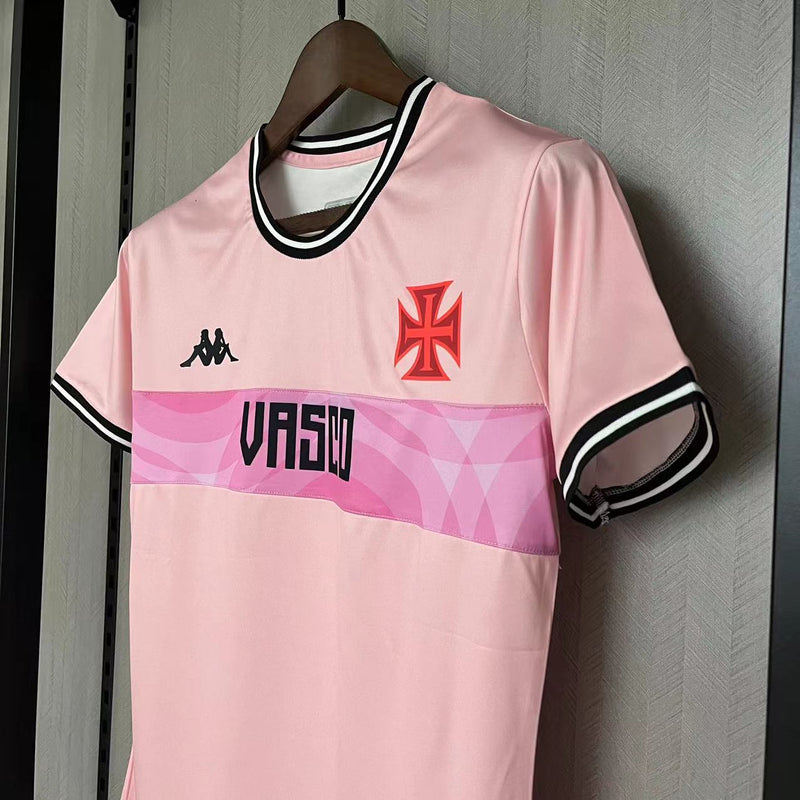 Camisa Vasco Edição Especial 23/24 - Versão Feminina Baby Look Rosa