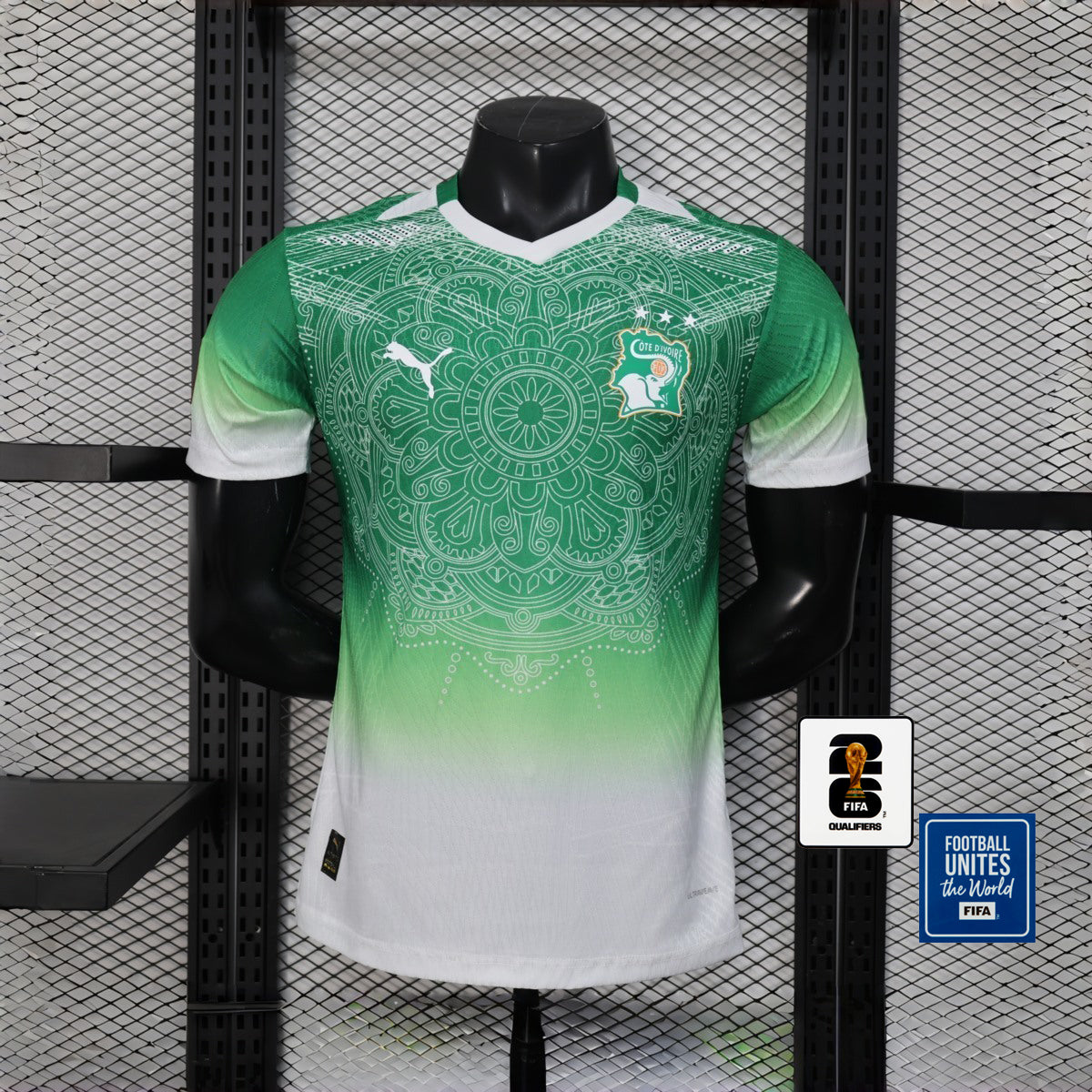Camisa Costa do Marfim Away 26/27 - Versão Jogador
