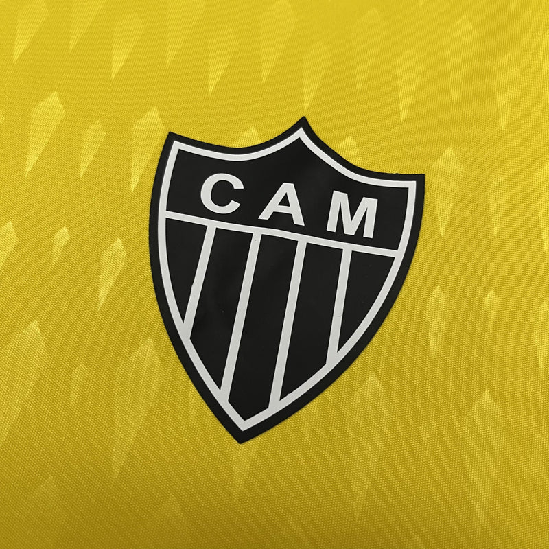 Camisa Atlético Mineiro de Goleiro 24/25 - Versão Torcedor Amarela