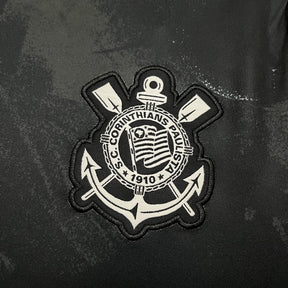 Camisa Corinthians Pré-Jogo 25/26 - Preto