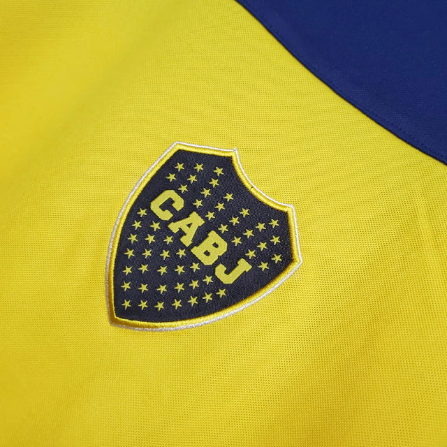 Camisa Boca Juniors Retrô 1999 Azul e Amarela - Nike