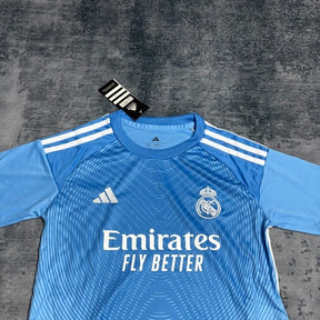 Conjunto Real Madrid 25/26 - Azul e branco