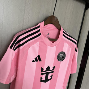 Camisa Inter Miami Titular 25/26 - Rosa Listrado