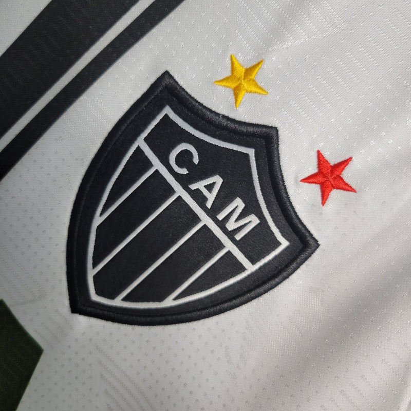 Camisa Atlético Mineiro Fora 1997 - Versão Retrô Branca