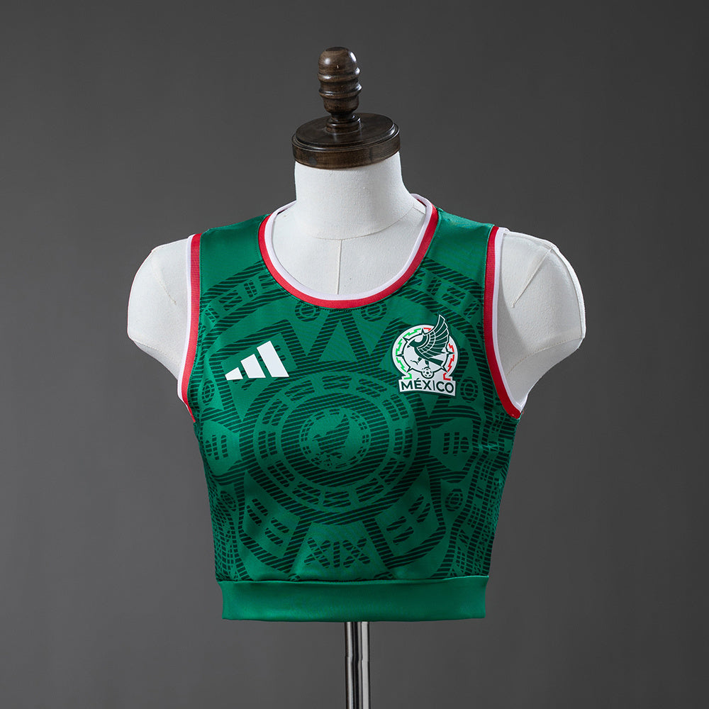 Camisa Baby Loock México - Copa do Mundo 2026