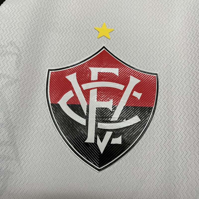 Camisa Vitória Fora 2024/25 - Versão Jogador Branca