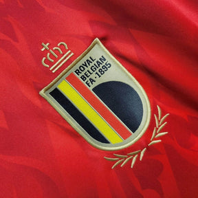 Camisa Bélgica Home 25/26 - Masculino Vermelho