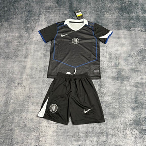 Conjunto Chelsea 25/26 - Preto e azul