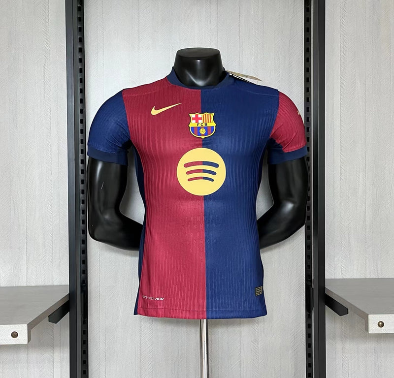 Camisa Barcelona Titular 2024/25 - Versão Jogador Spotify