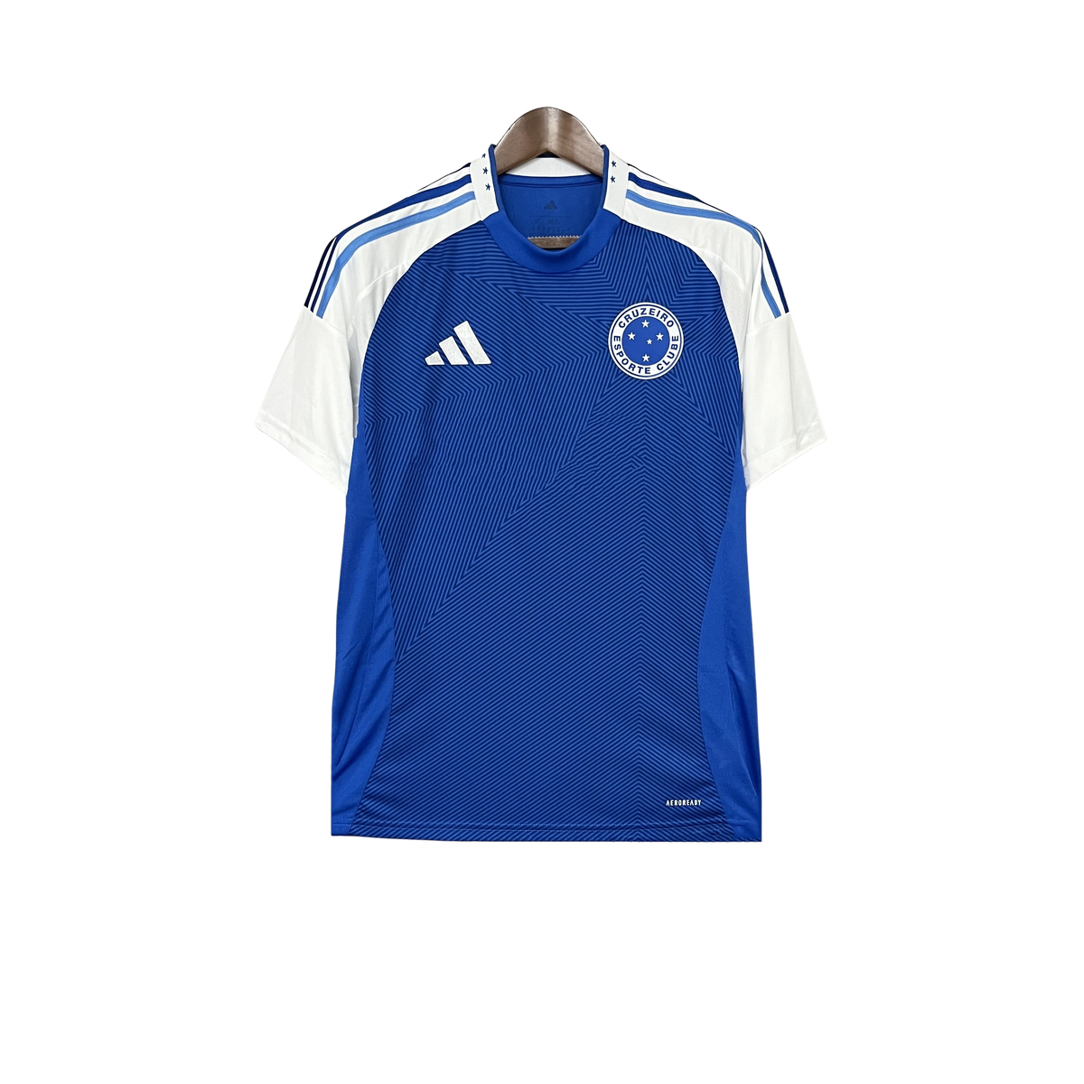Camisa Cruzeiro Titular 25/26 - Azul e Branco