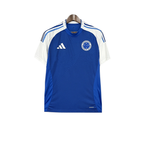 Camisa Cruzeiro Titular 25/26 - Azul e Branco