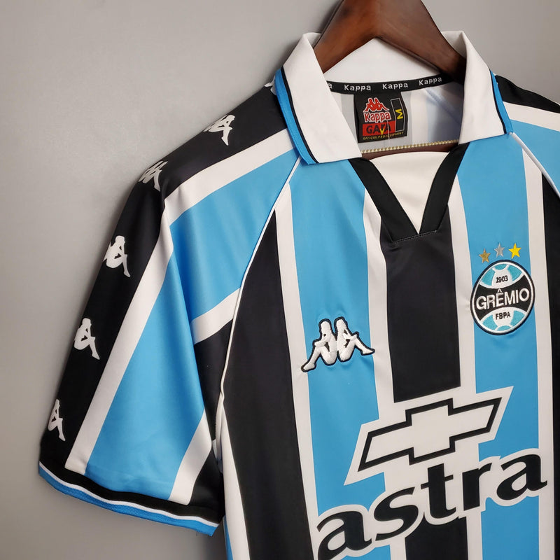 Camisa Grêmio Titular 2000 - Versão Retro Astra Chevrolet