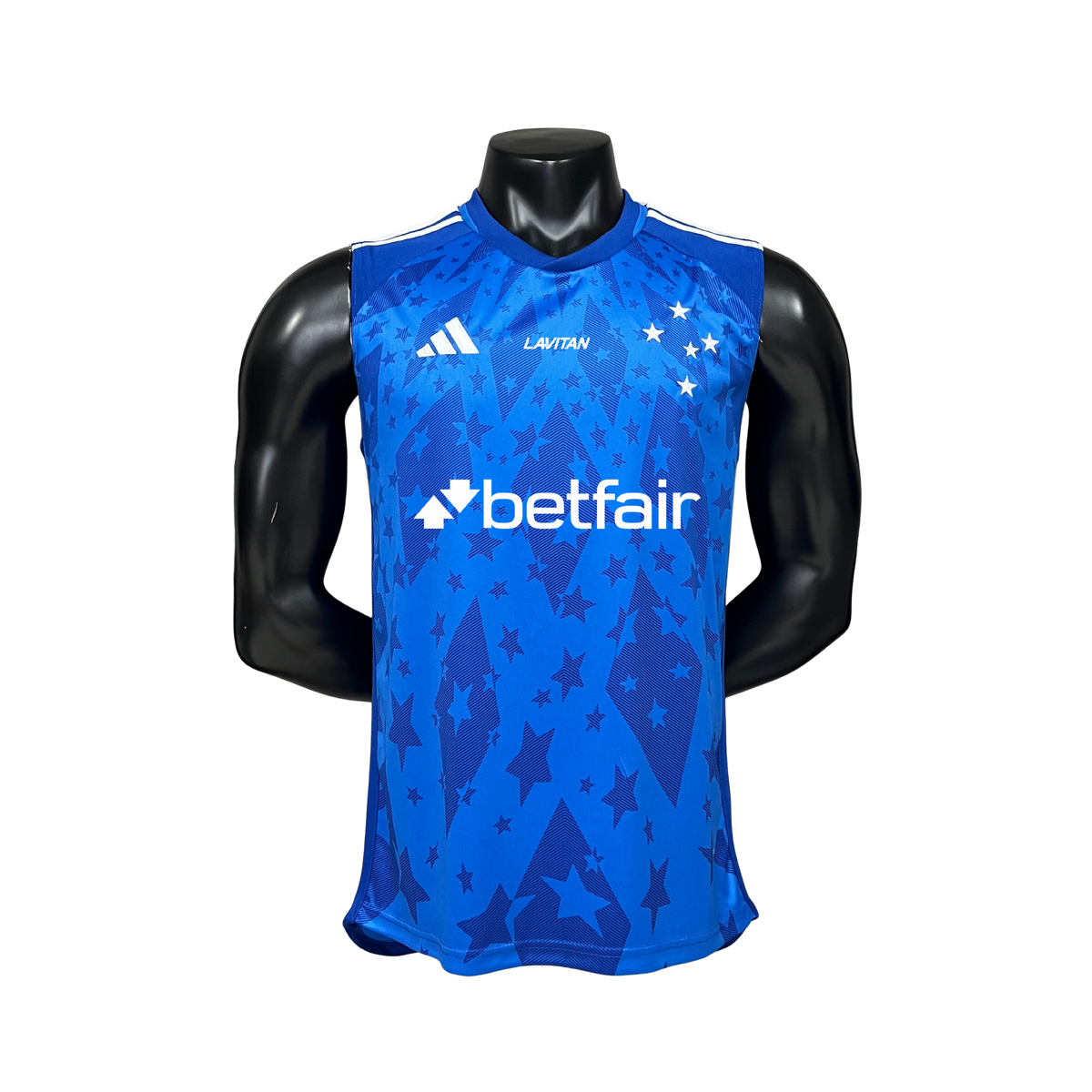 Camisa Regata Cruzeiro Titular 24/25 - Azul