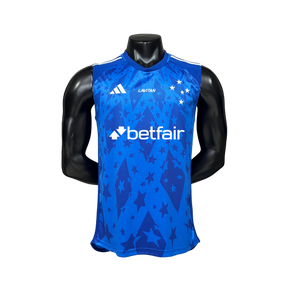 Camisa Regata Cruzeiro Titular 24/25 - Azul
