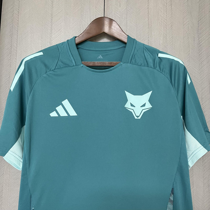 Camisa Cruzeiro de Treino 25/26 - Azul Turquesa