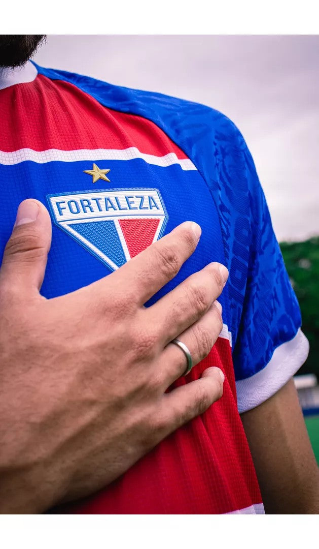 Camisa Fortaleza Home 24/25 - Vermelha e azul