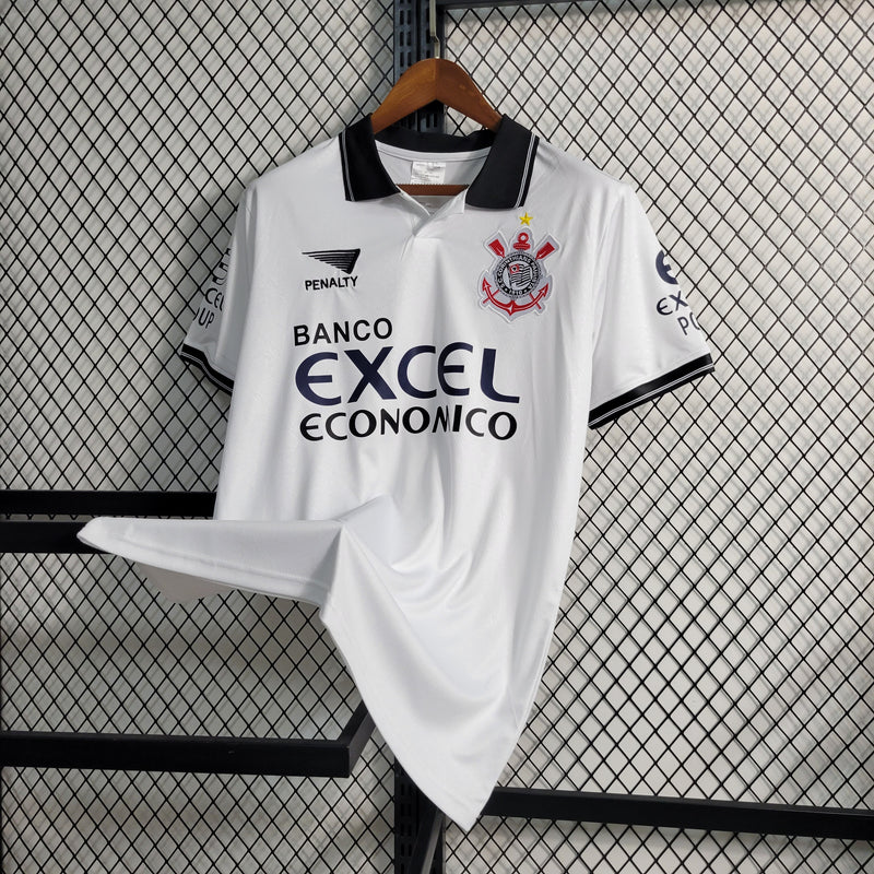 Camisa Corinthians Fora 1997 - Versão Retrô Branca