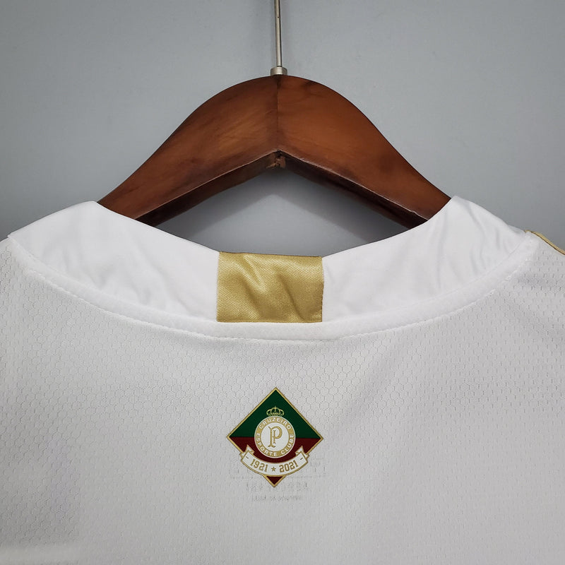 Camisa Cruzeiro Fora 21/22 - Branco e Dourado