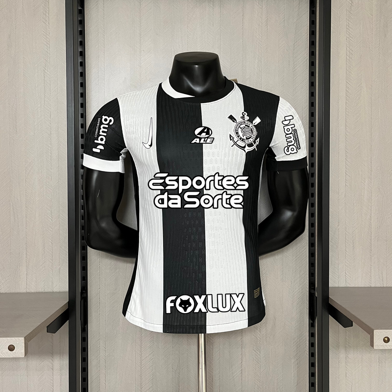 Camisa Corinthians III 2024/25 - Versão Jogador Listrada