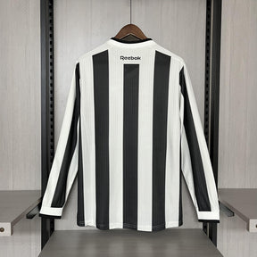 Camisa Botafogo Titular 24/25 Manga Longa - Preta e Branca