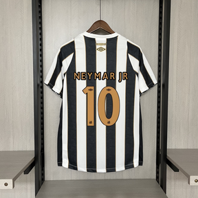 Camisa Santos Fora 24/25 - Preta e Branca