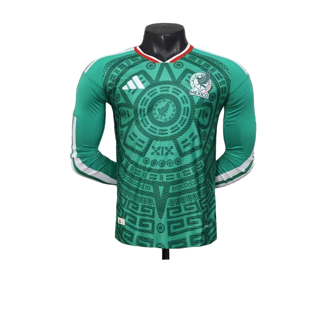 Camisa México Manga Longa 2026/27 - Versão Jogador