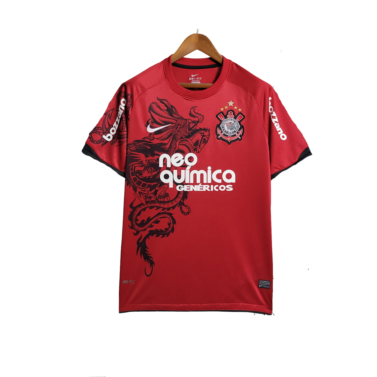 Camisa Corinthians III 11/12 - Versão Retro Vermelha