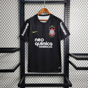 Camisa Corinthians Away 2010 - Versão Retrô Preta